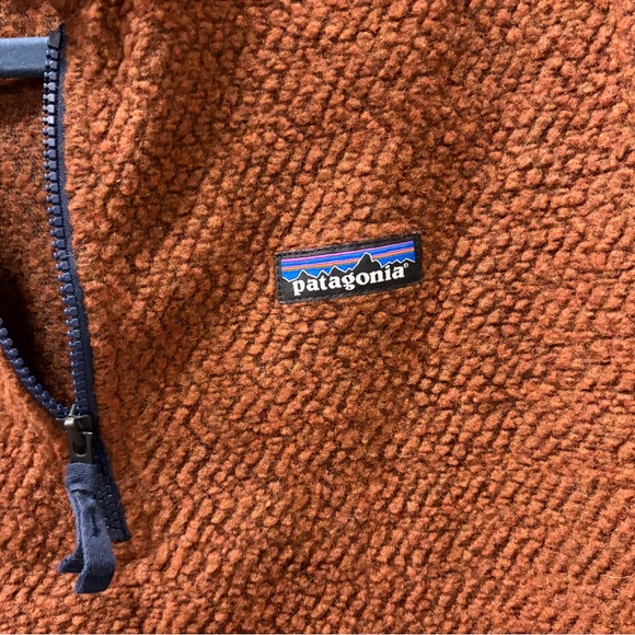 Patagonia Woolyester Fleece - Rust/Brown - Large - Picture 3 of 7